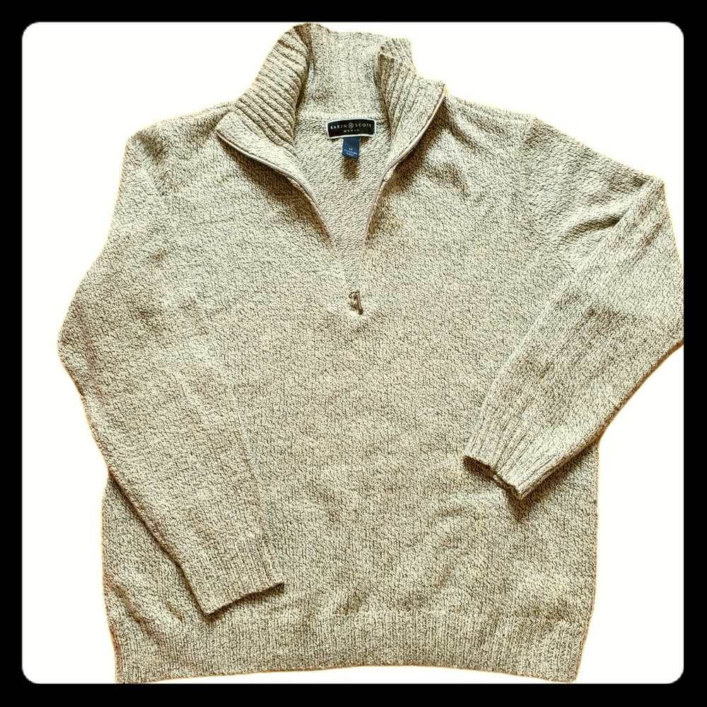 Cozy Winter Pullover- Plus Size